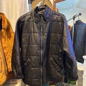 Free People Vegan Leather Jacket